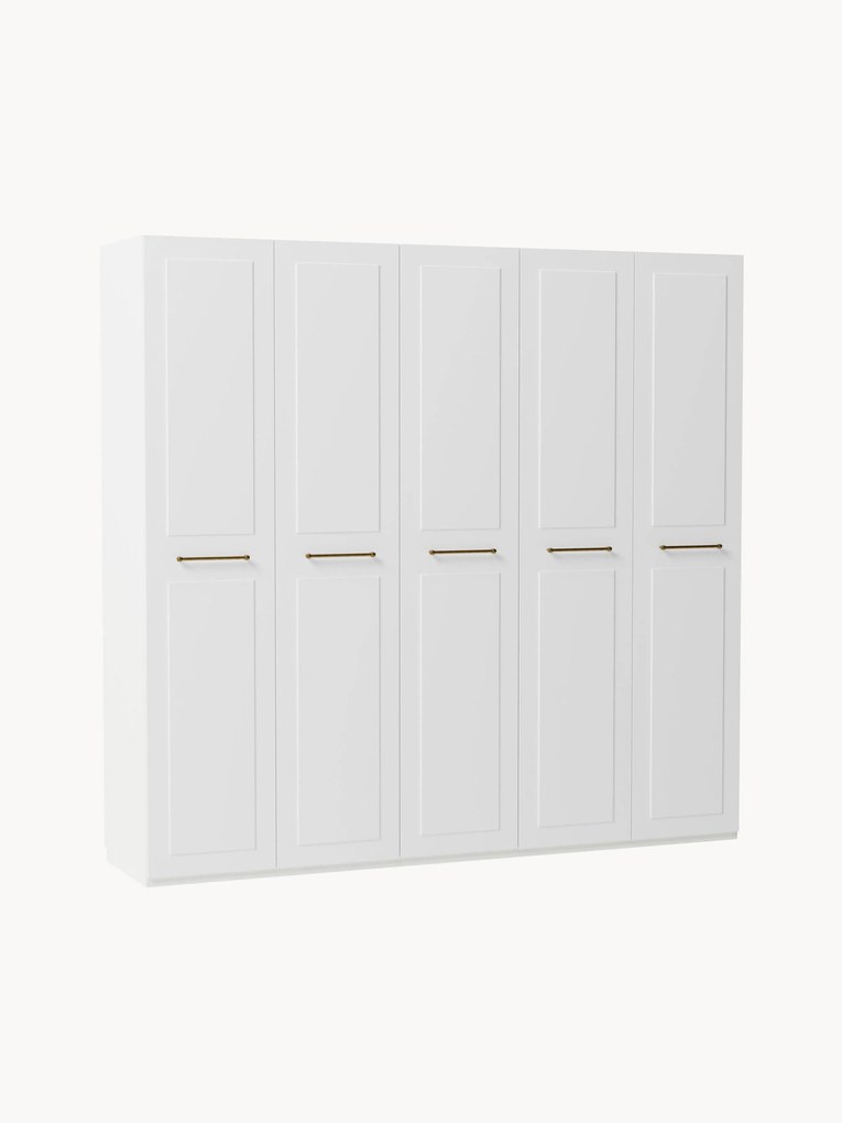 Roupeiro modular com portas de batente Charlotte, L 300 cm, vários tamanhos