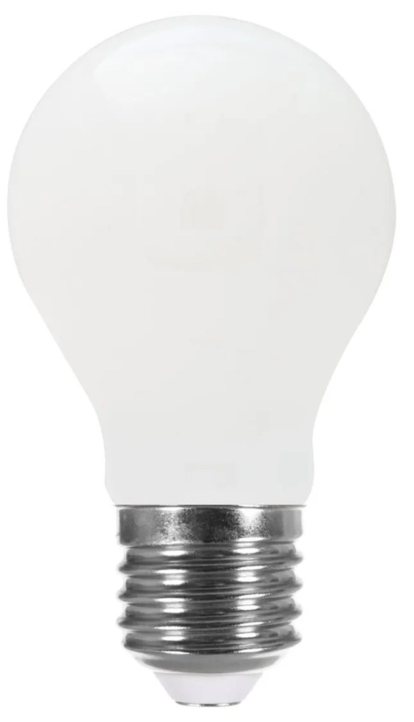 LED Light Bulb Drop A60 Milky 8W E27 4000K