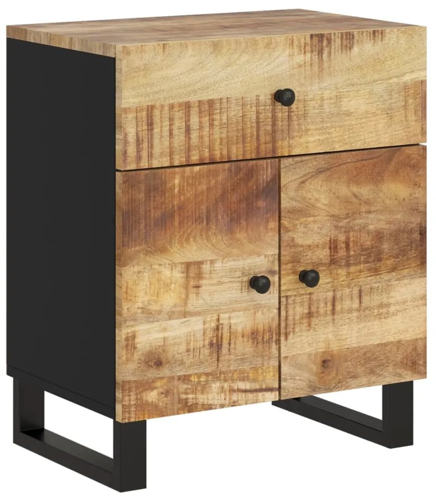 Mesa de cabeceira madeira de mangueira maciça/derivados madeira