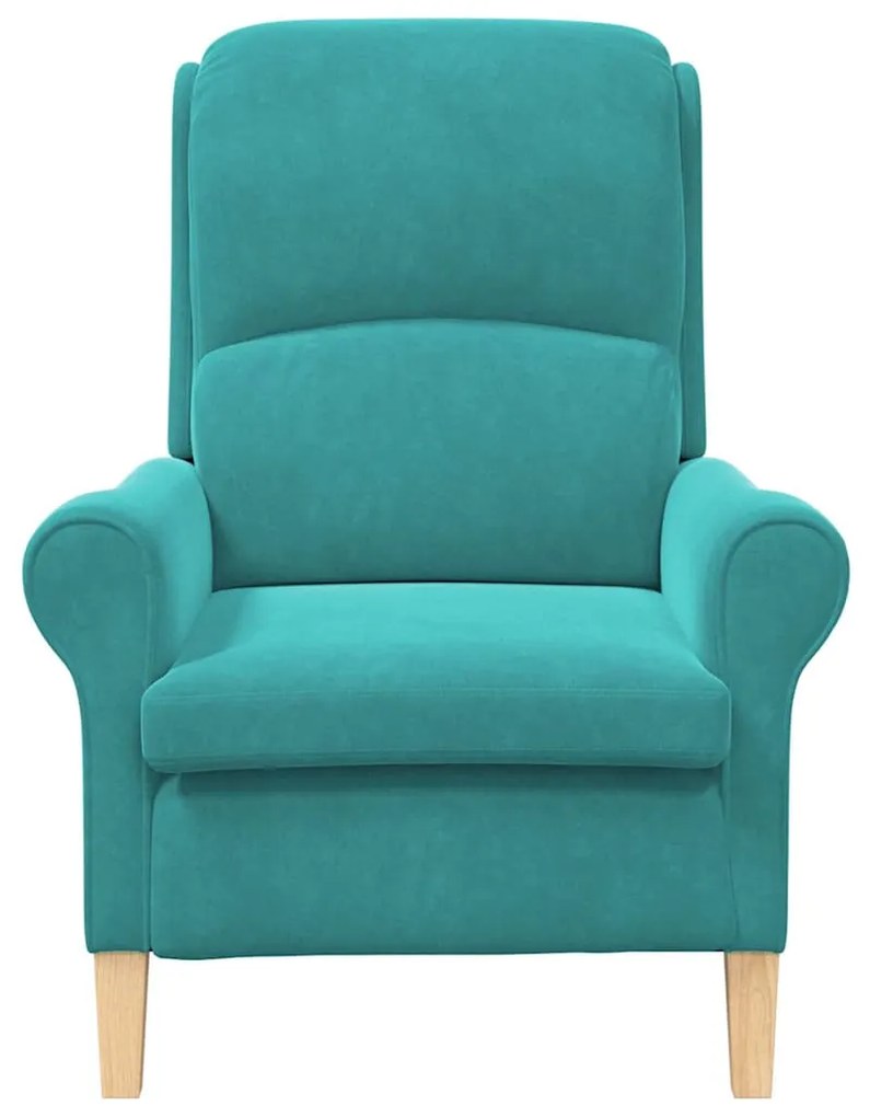 Poltrona Turquesa Turquesa Standard Tecido