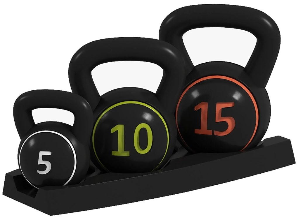 SPORTNOW Peso Russo de 2,2 kg, 4,5 kg, 6,8 kg Kettlebell de Fitness Pr