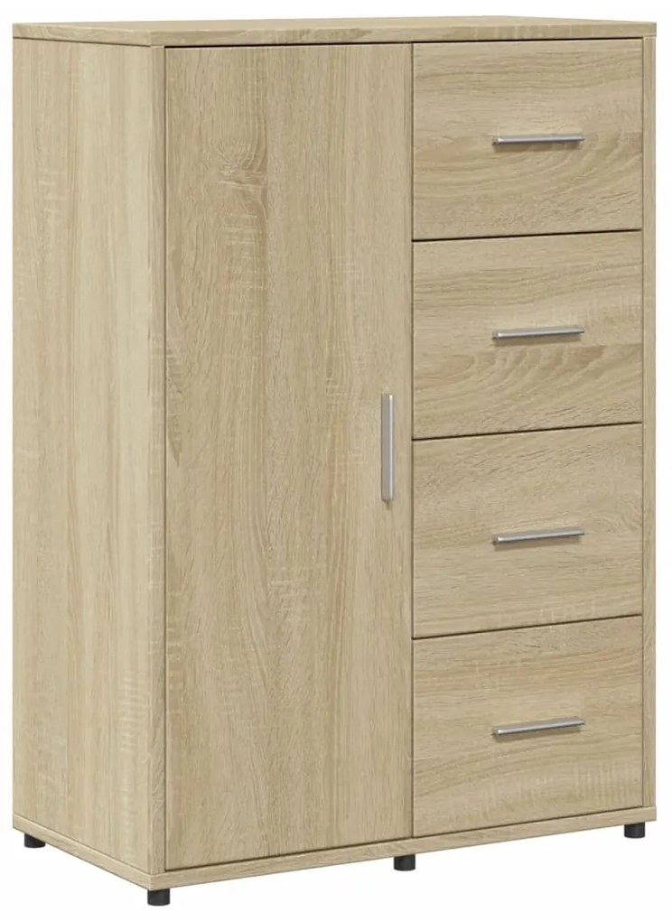 Aparadores 2 pcs 60x31x84 cm derivados madeira carvalho sonoma