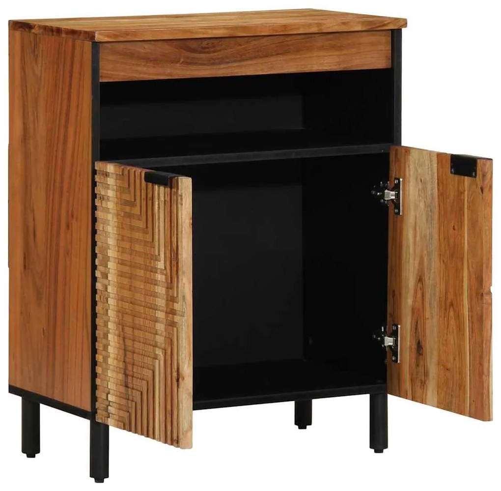 Sideboard vidaXL 60x33x75 cm Madeira Sólida de Acácia