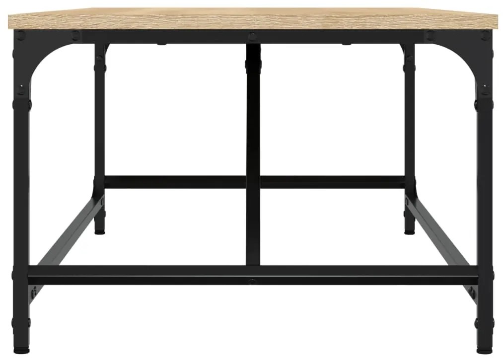 Mesa de centro 100x50x35 cm derivados madeira carvalho sonoma