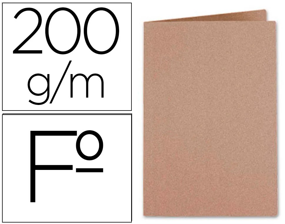 Classificador Kraft, Tamanho Folio, 345 x 235 mm