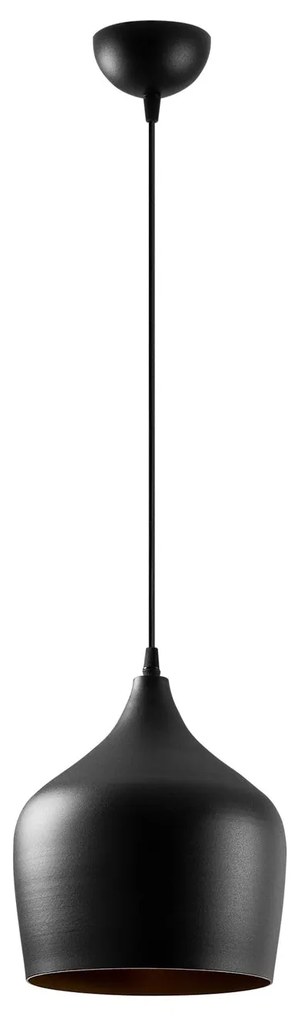 Candeeiro Dodo – Preto – 22 x 22 cm