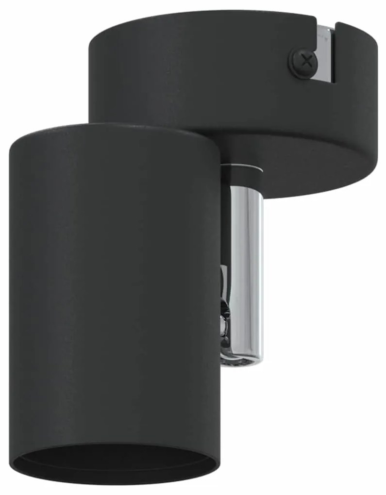 Spotlight de Teto 1 Via Ajustável Preto E27