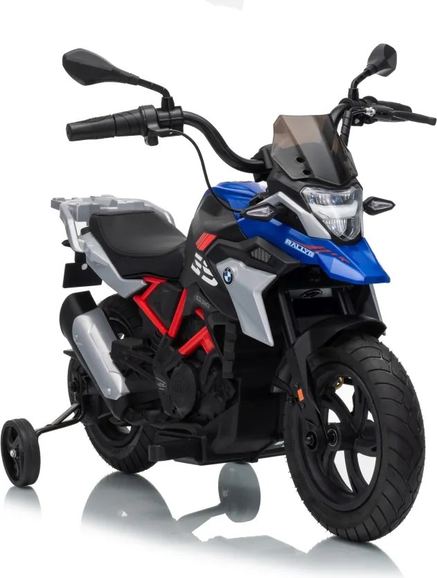 Mota eletrica para Crianças 2 a 5 anos 12V BMW G310GS Rodas EVA, Azul