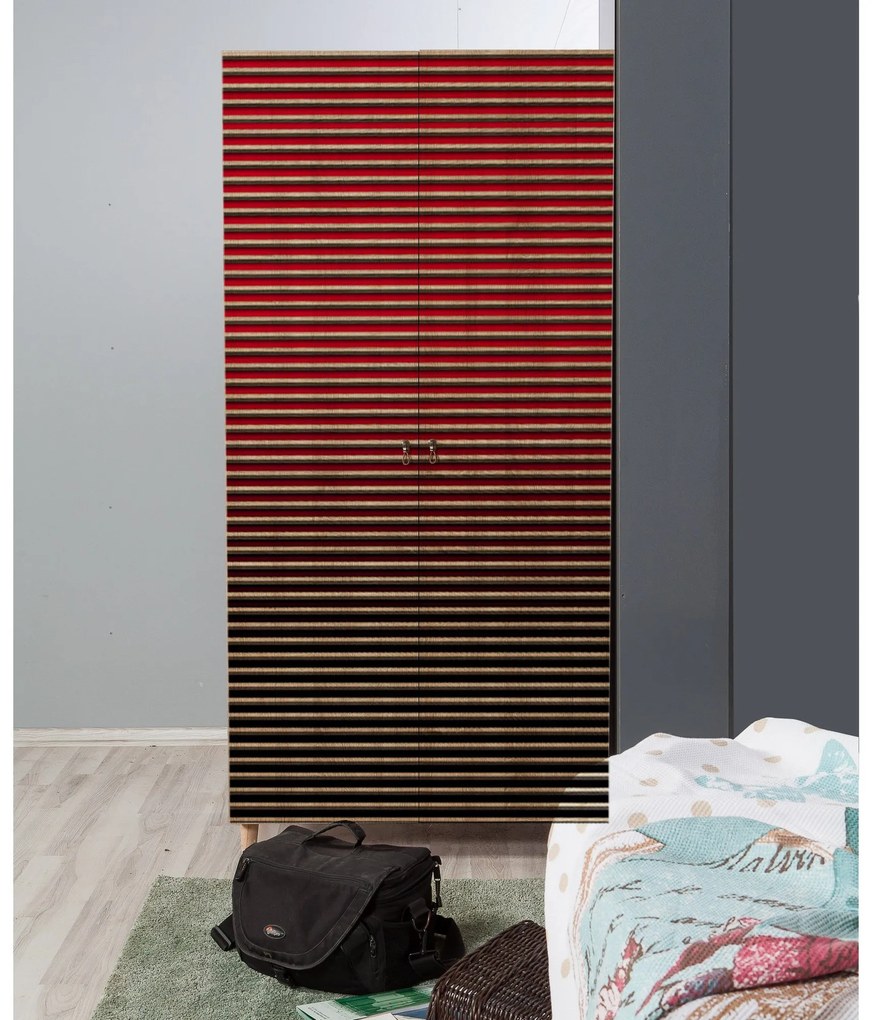 Roupeiro Stil – Carvalho Sonoma – 90x192x52 cm
