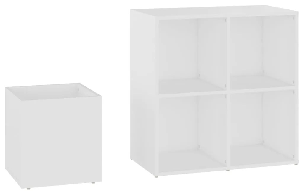 Sapateira de corredor 105x35,5x70 derivados de madeira branco