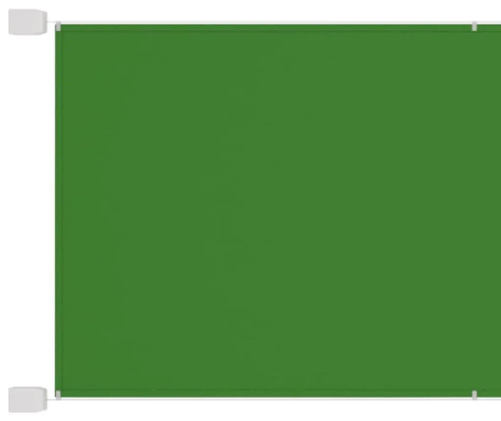 Toldo vertical 140x600 cm tecido oxford verde-claro