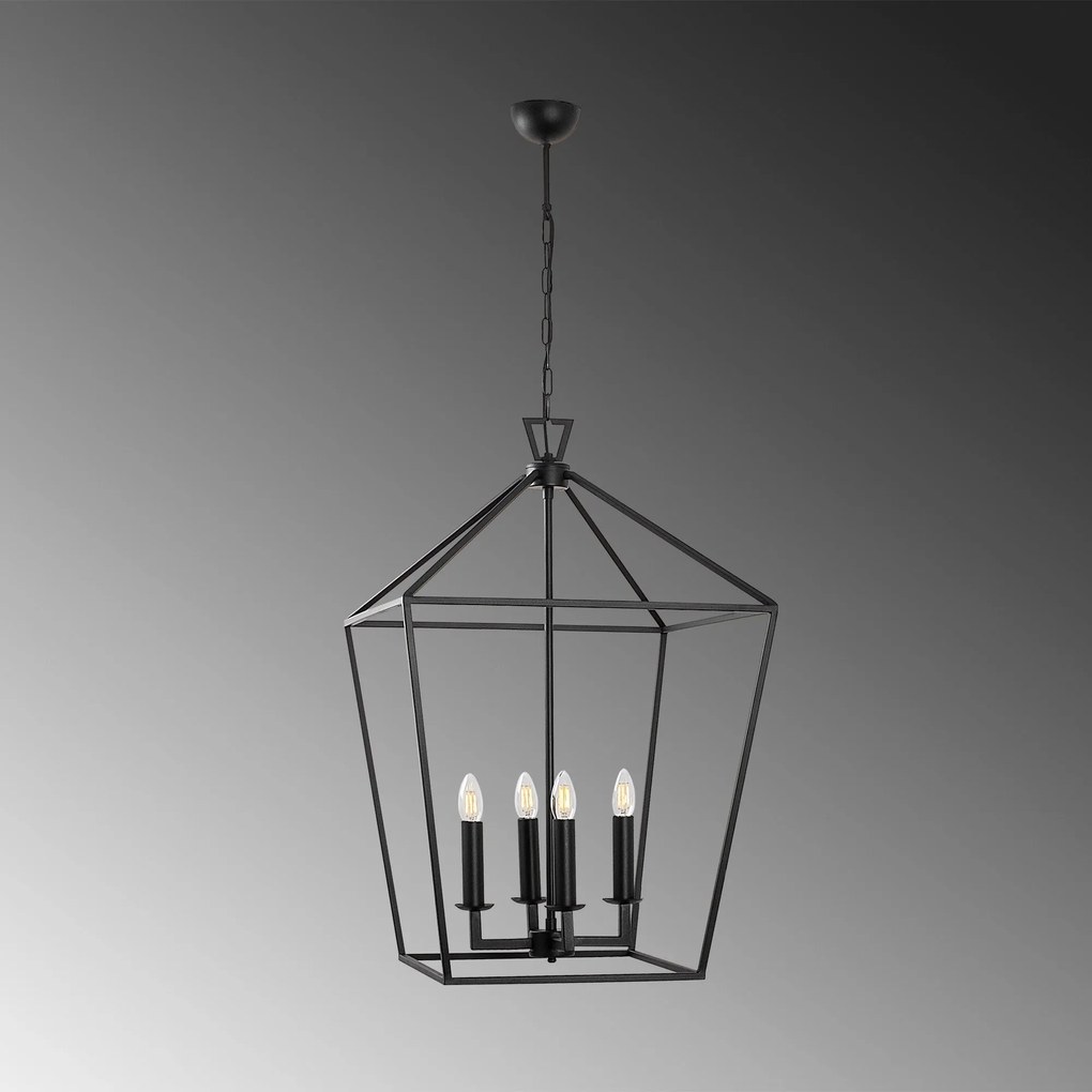 Candeeiro Till – Preto – 50 x 71 x 123 cm
