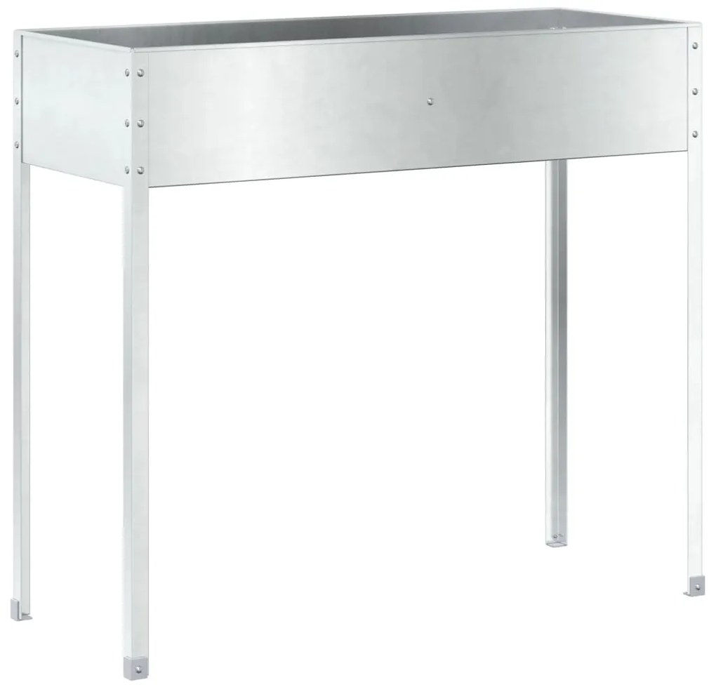 Vaso/floreira 100,5x40,5x90 cm aço resistente às intempéries