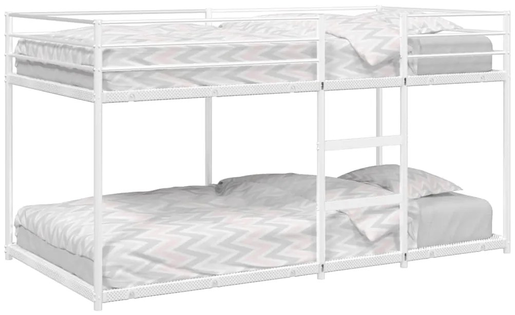 Beliche sem colchão 100x190 cm aço branco