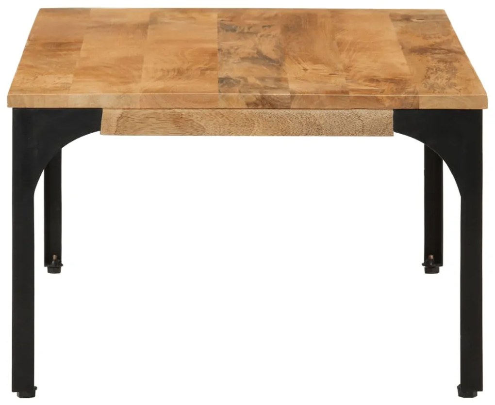 Mesa de centro 100x55x35 cm madeira de mangueira maciça