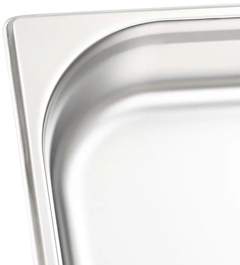 Recipientes gastronorm 4 pcs GN 1/1 65 mm aço inoxidável