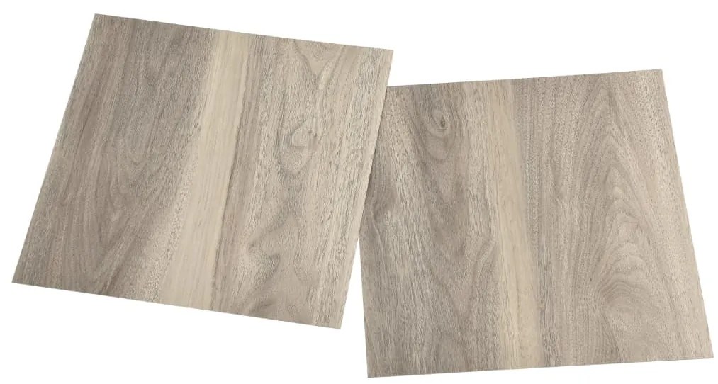 Tábuas soalho autoadesivas 20 pcs 1,86m² PVC cinza-acastanhado
