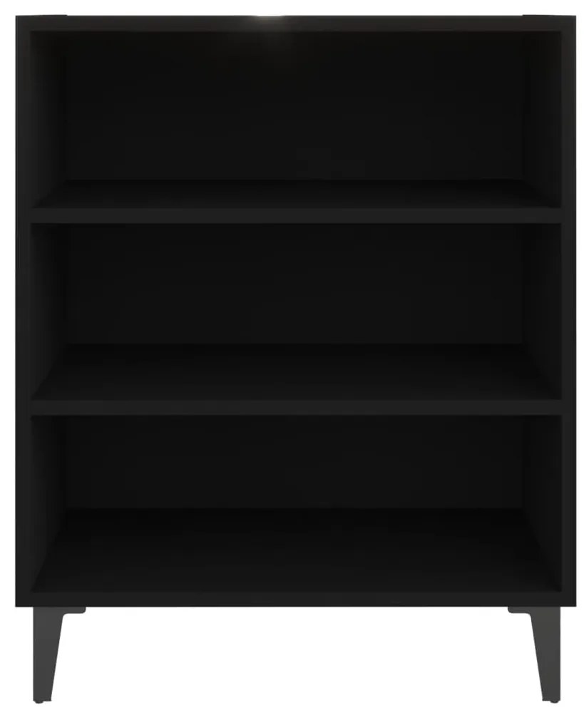Aparador 57x35x70 cm contraplacado preto