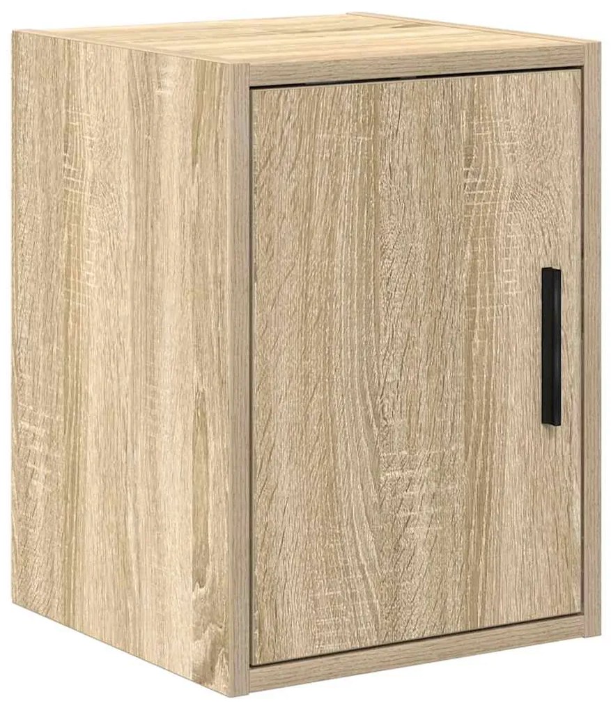 Armários de garagem 2pcs derivados de madeira carvalho sonoma