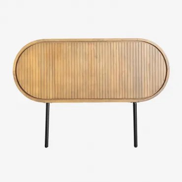 Cabeceira Para Cama De 150 Cm Em Madeira De Mangueira Analis Madeira De Manga & 150 Cm - Sklum