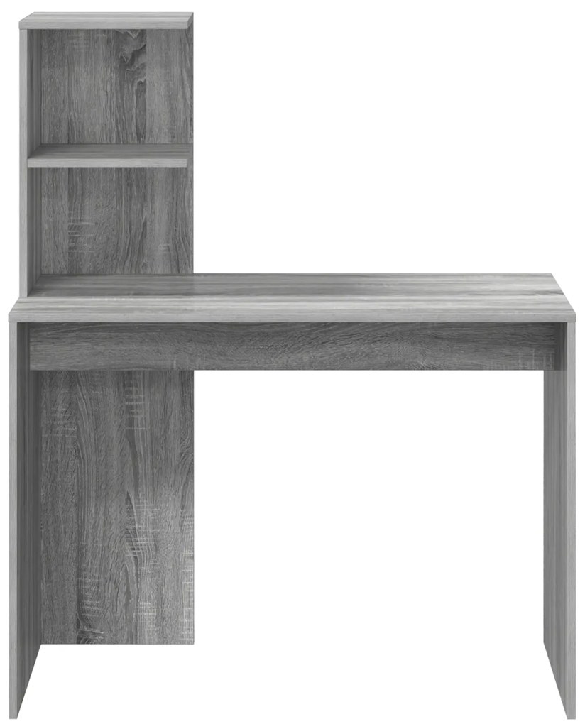 Mesa de Escrita Cinzenta Cinzento Sonoma Aglomerado de partículas