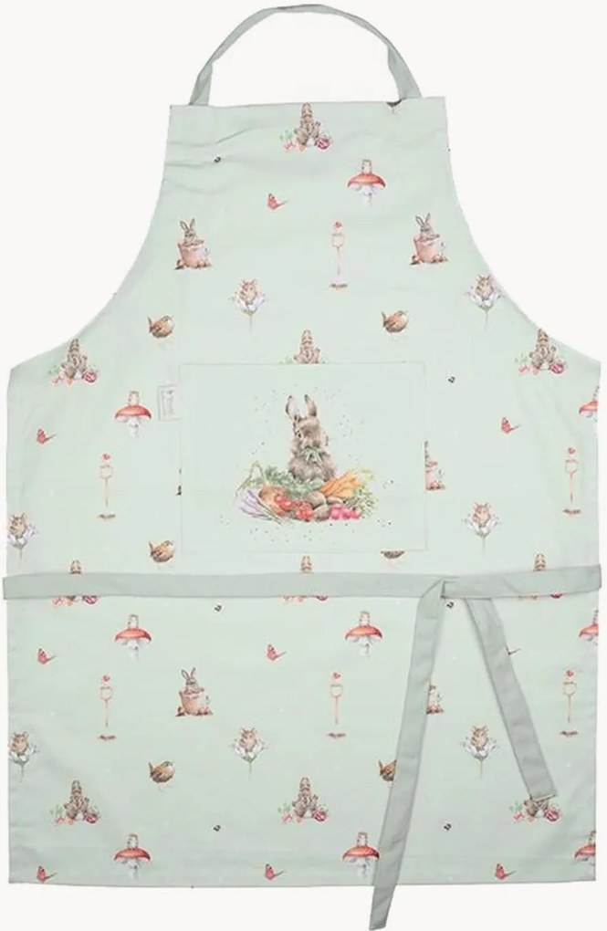 Avental de algodão Garden Friends