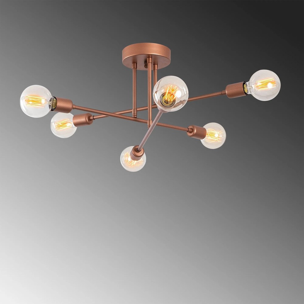 Chandelier Flower – Cobre – 64 x 64 cm