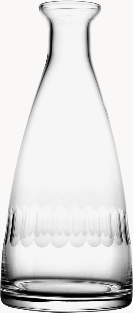 Jarro em cristal artesanal Lens, 850 ml