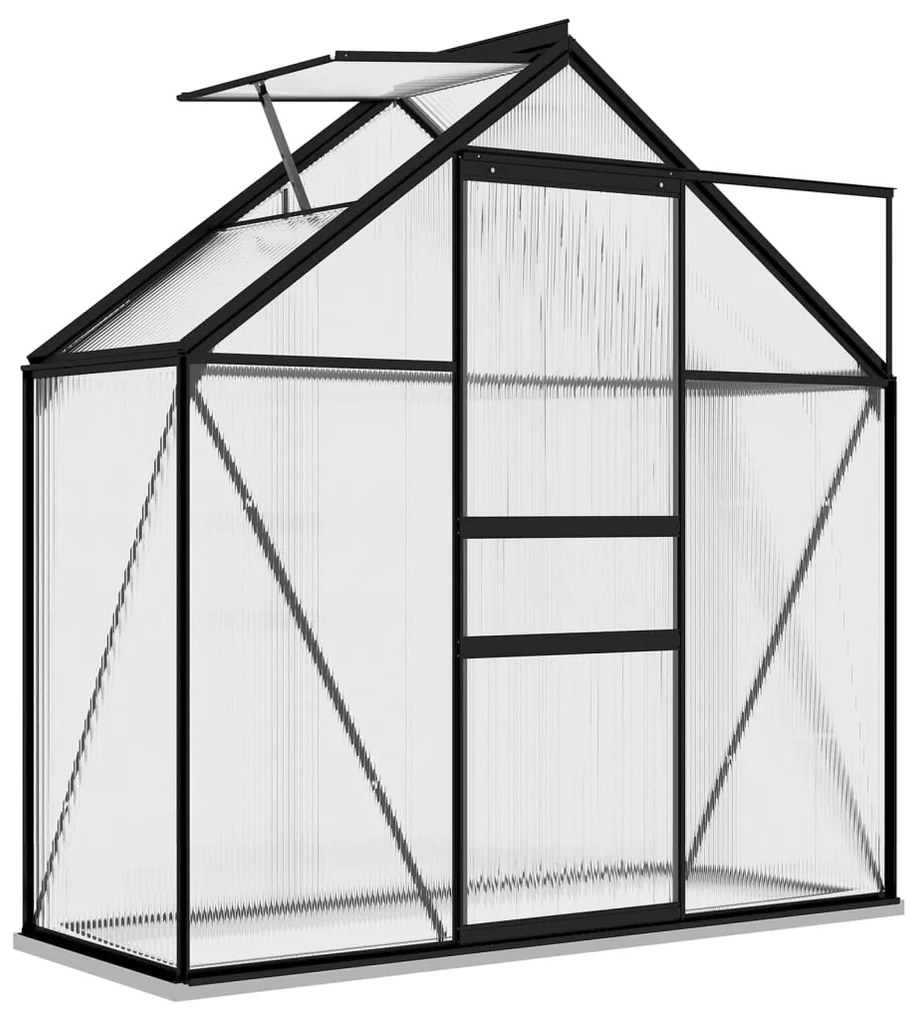 Estufa 1,33 m² alumínio antracite