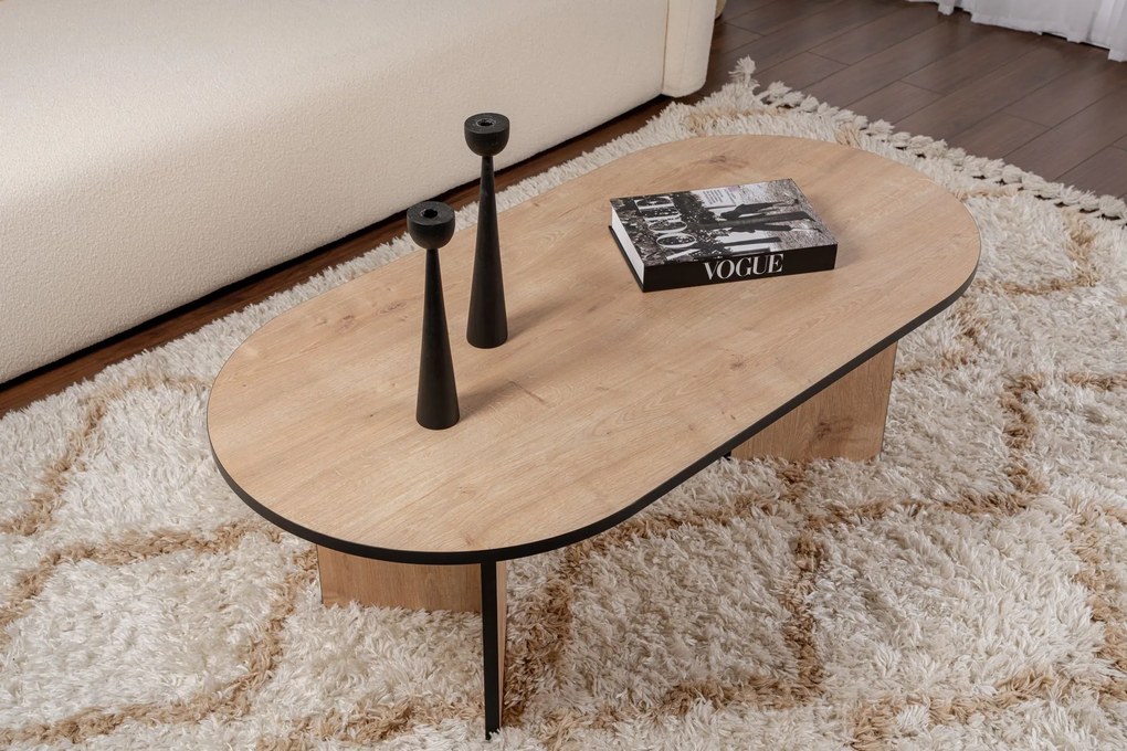 Mesa de Centro Sable – Carvalho Safira – 119x40x60 cm