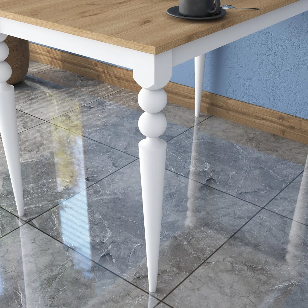 Mesa de Jantar JA104 – Nogueira – 120 cm x 73,8 cm x 70 cm