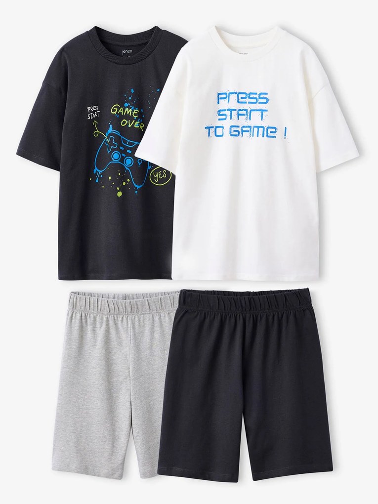 Conjunto de 2 pijamas  Gamer JONEN antracite
