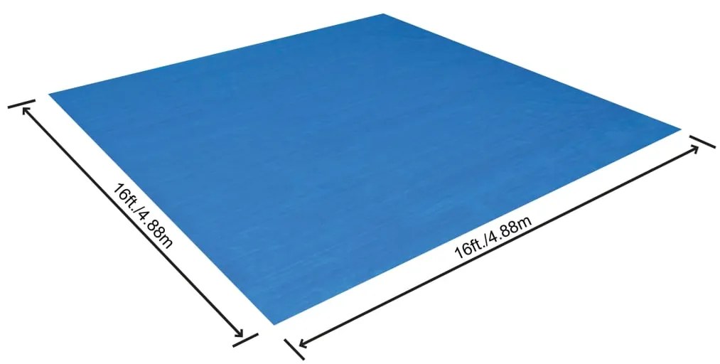 Bestway Pano para chão de piscinas Flowclear 488x488 cm