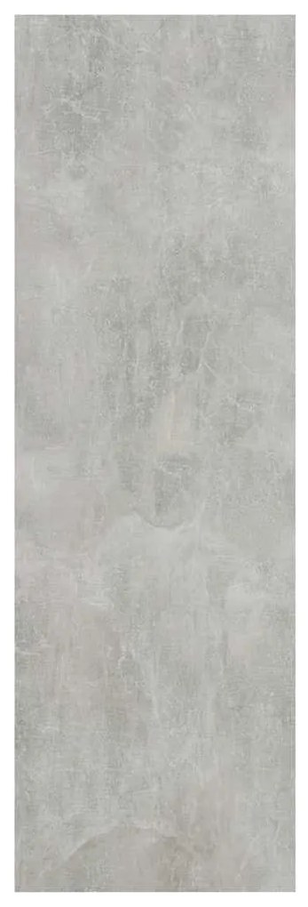 Estante 40x24x75 cm derivados de madeira cinzento cimento