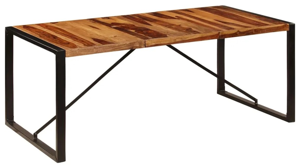 Mesa de Jantar Madeira de Sheesham Maciça 200x100x75 cm