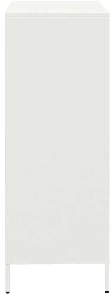 Móvel alto 68x39x103,5 cm aço branco