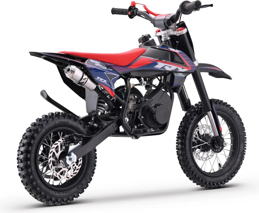 Moto Cross Gasolina para crianças BNO Motors Cross TRX 60 cc Vermelha