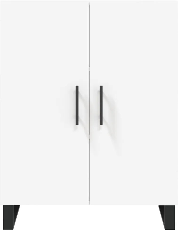 Armário alto 69,5x34x180 cm derivados de madeira branco