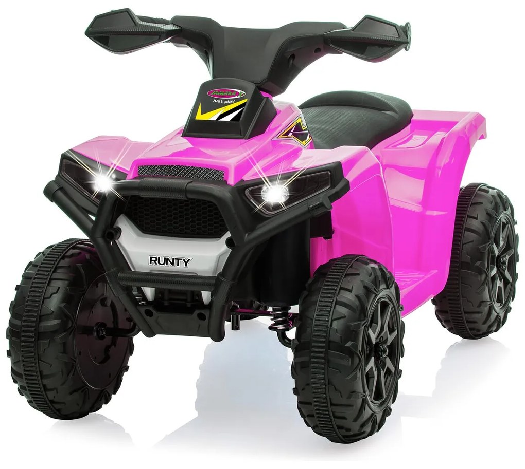 Mini moto 4 para crianças Runty rosa 6V