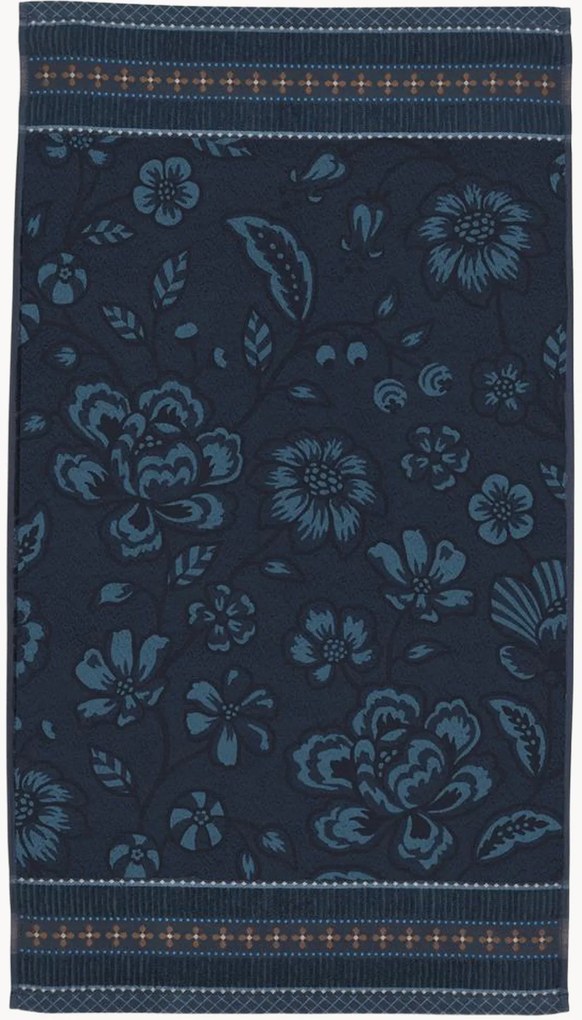 Toalha em algodão felpudo Jasmin Jacquard