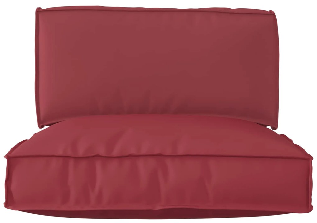 vidaXL Conjunto de Almofadas para Palete 2 pcs Cinzeto Tecido Oxford