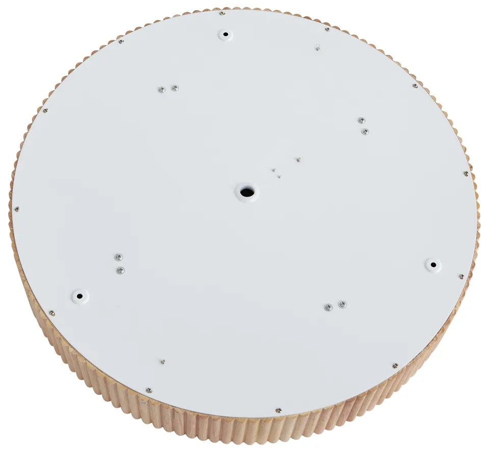 Plafon Japandi Madeira 50cm 4-Luzes - Lyra