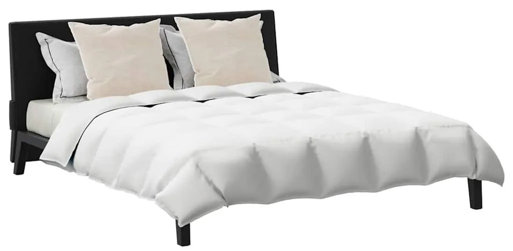 Edredão com travesseiro 3 pcs Branco 240 x 220 cm Penugem