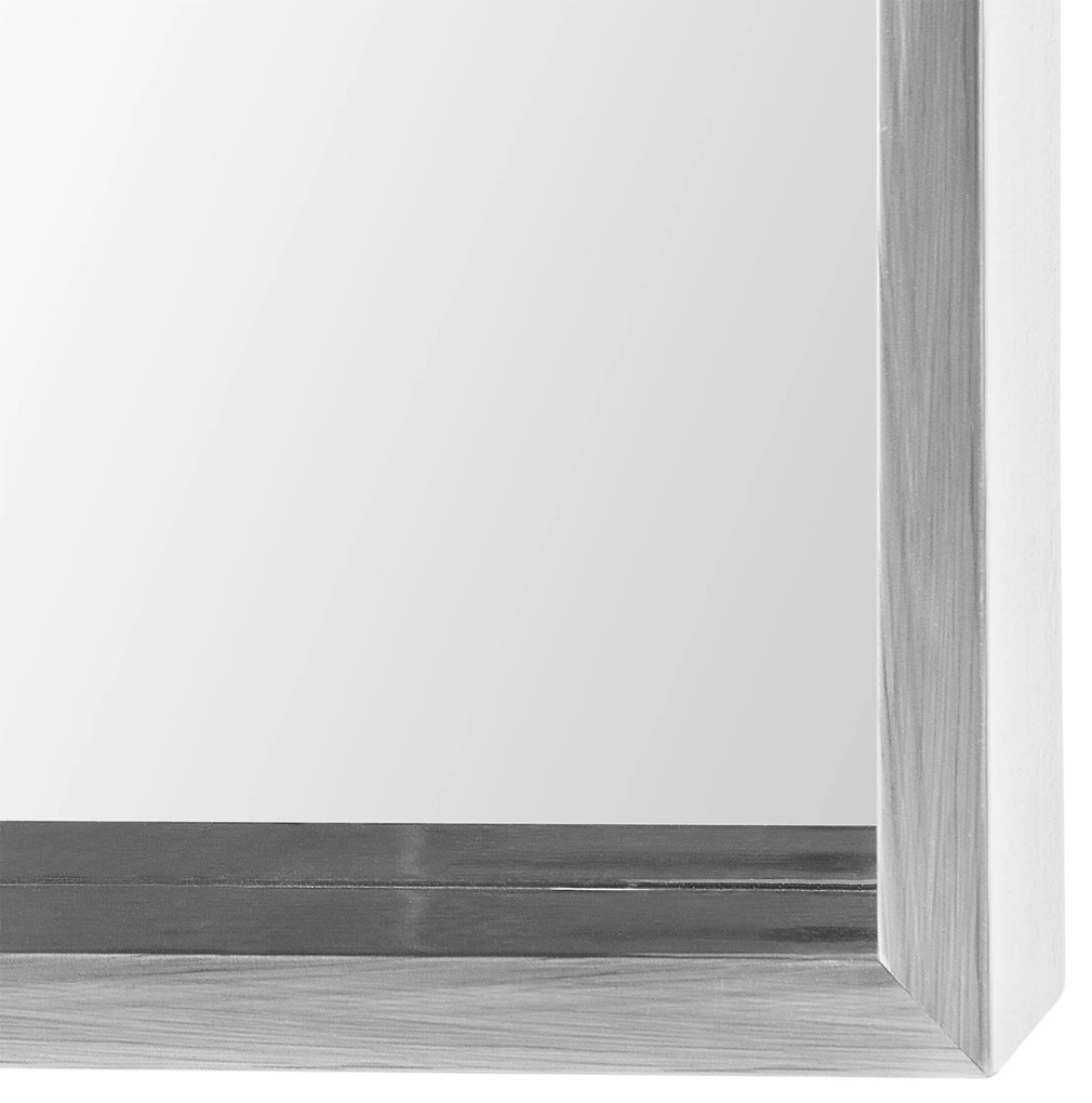 Espelho de parede cinzento claro 50 x 140 cm OIRON Beliani