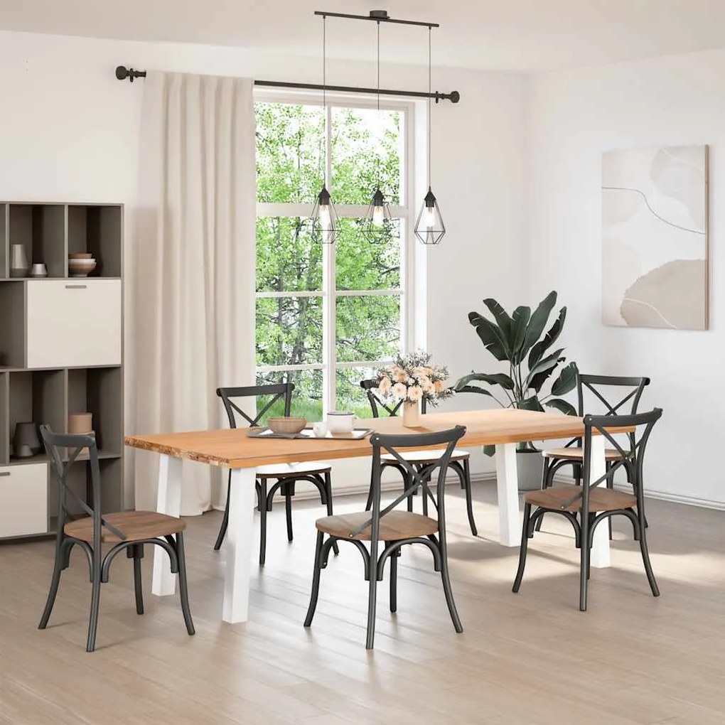 Pés de mesa de console 4 peças, branco, 72 cm, aço