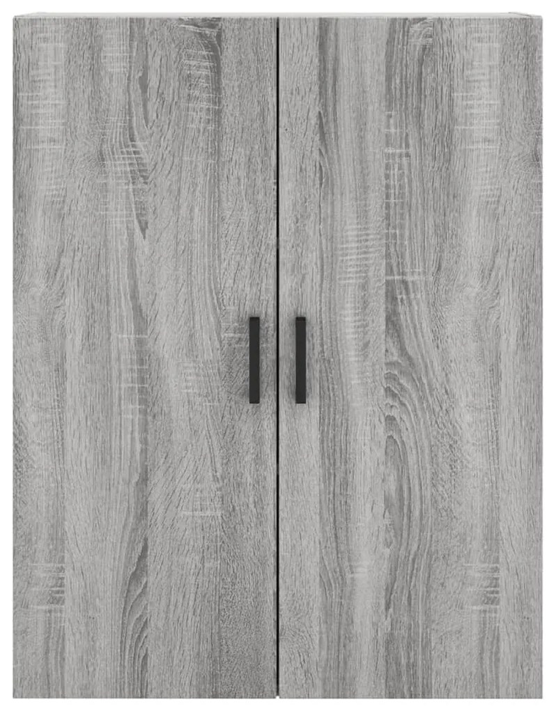 Armário alto 69,5x34x180 cm derivados de madeira sonoma cinza