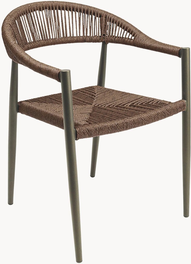 Cadeira de jantar para jardim com braços Palma