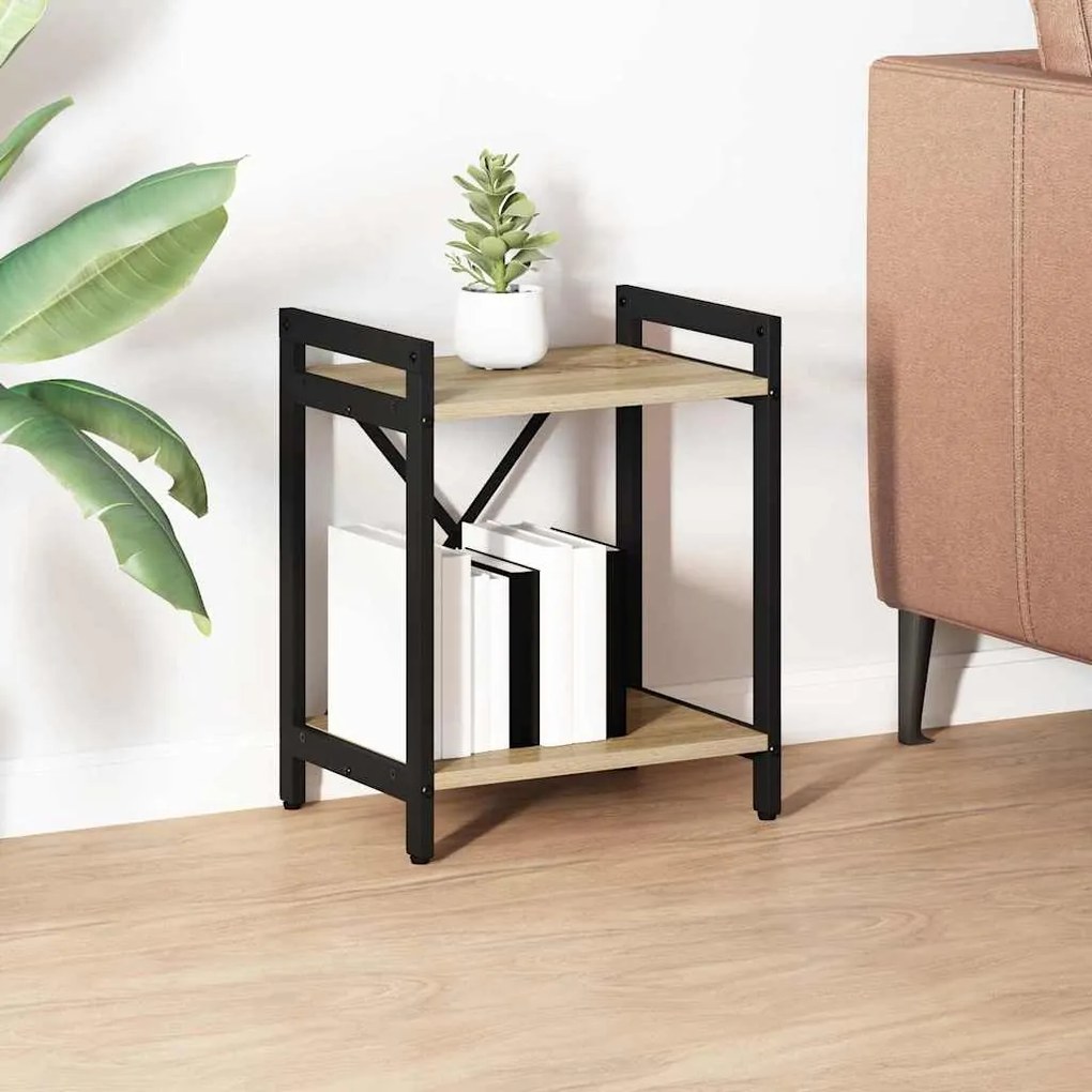 vidaXL Estante Carvalho Sonoma 40 x 30 x 50 cm Madeira processada