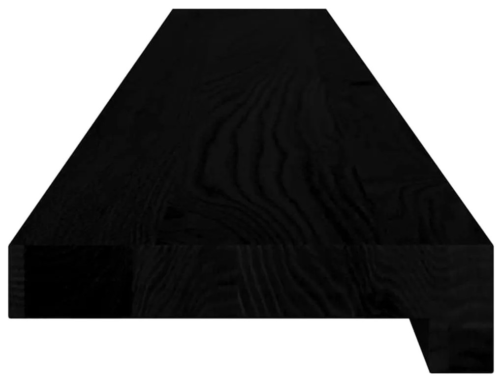 Soleiras da janela 2 pcs 120x15x2 cm carvalho castanho-escuro