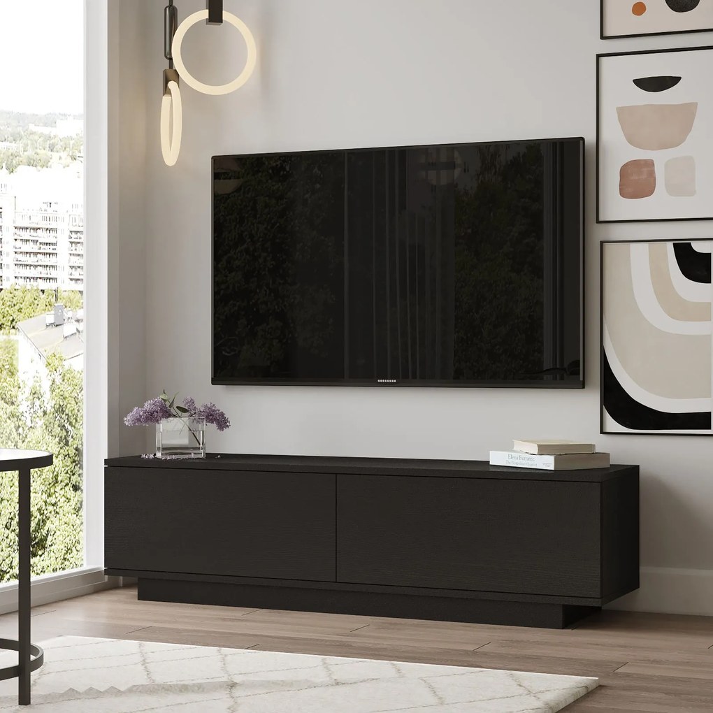 Suporte para TV FN1 – Preto – 140x38,2x35,5 cm